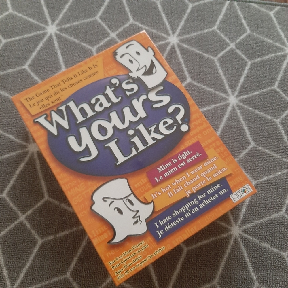 What's Yours Like Funny Adult Board Games Toy Party Fun